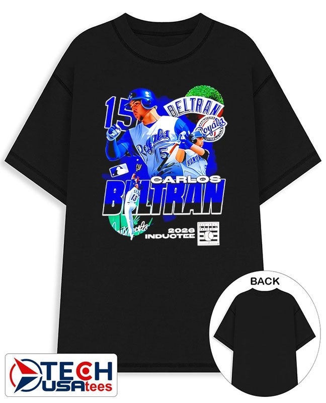 Carlos Beltran Kansas City Royals 2026 Hall of Fame shirt