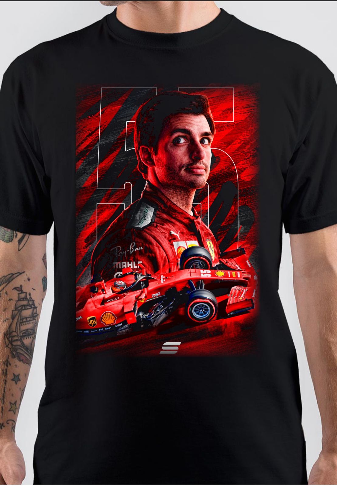 Carlos Sainz T-Shirt Hoodie, Sweatshirt | CoreVibeTees.com
