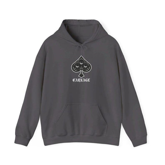 Carnage (Owned by the Spade Brothers back design) Unisex Heavy Blend Hoodie Sweatshirt