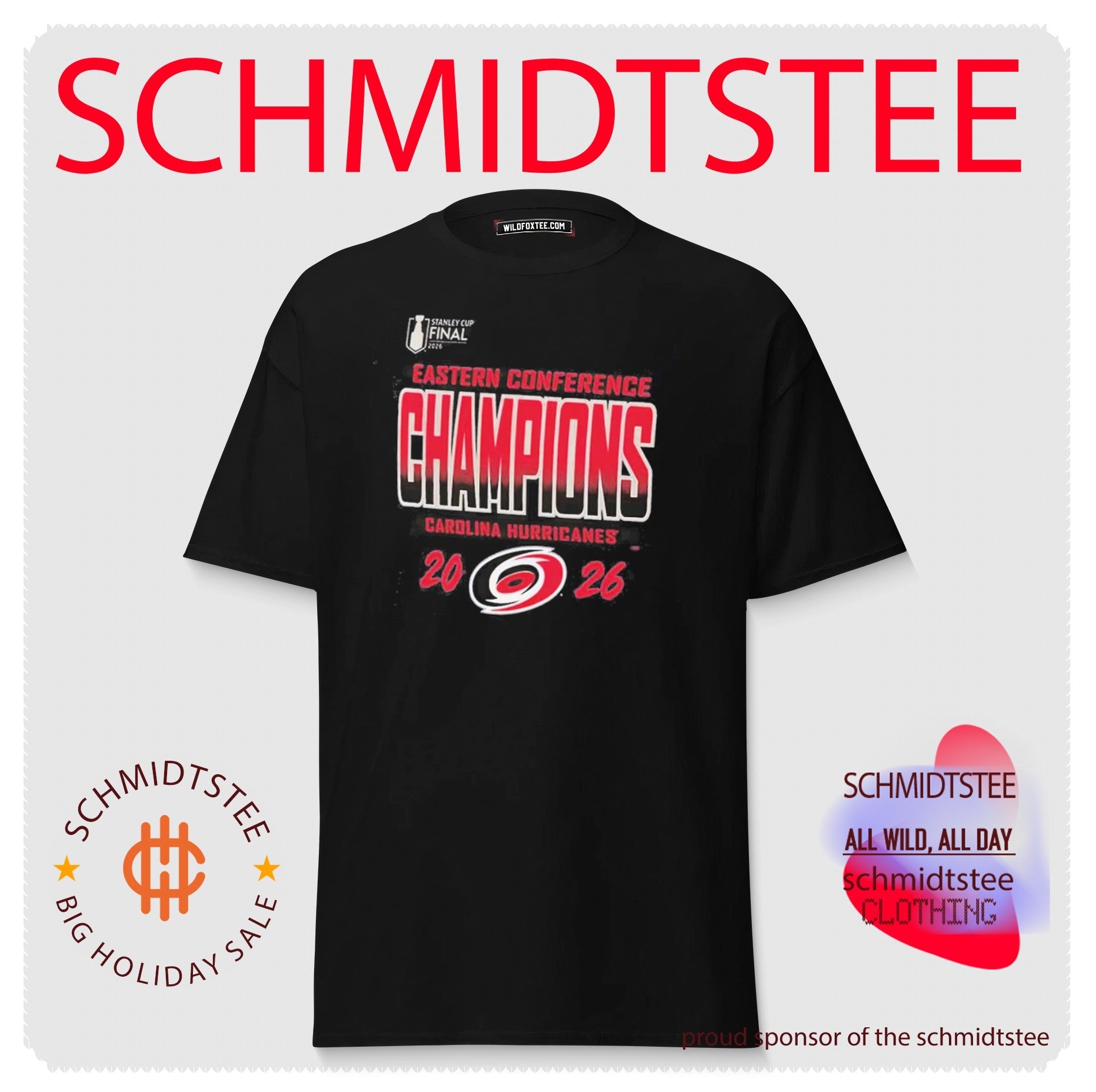 Carolina Hurricanes 2026 Conference Champions Locker Room shirt