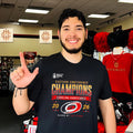 Carolina Hurricanes 2026 Eastern Conference Champions Raise by the storm shirt