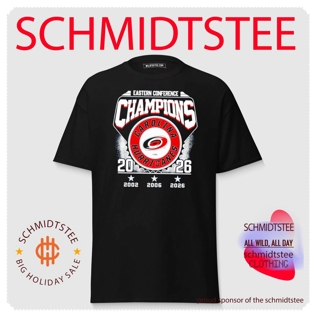 Carolina Hurricanes Eastern Conference Champions 2026 3-Time shirt