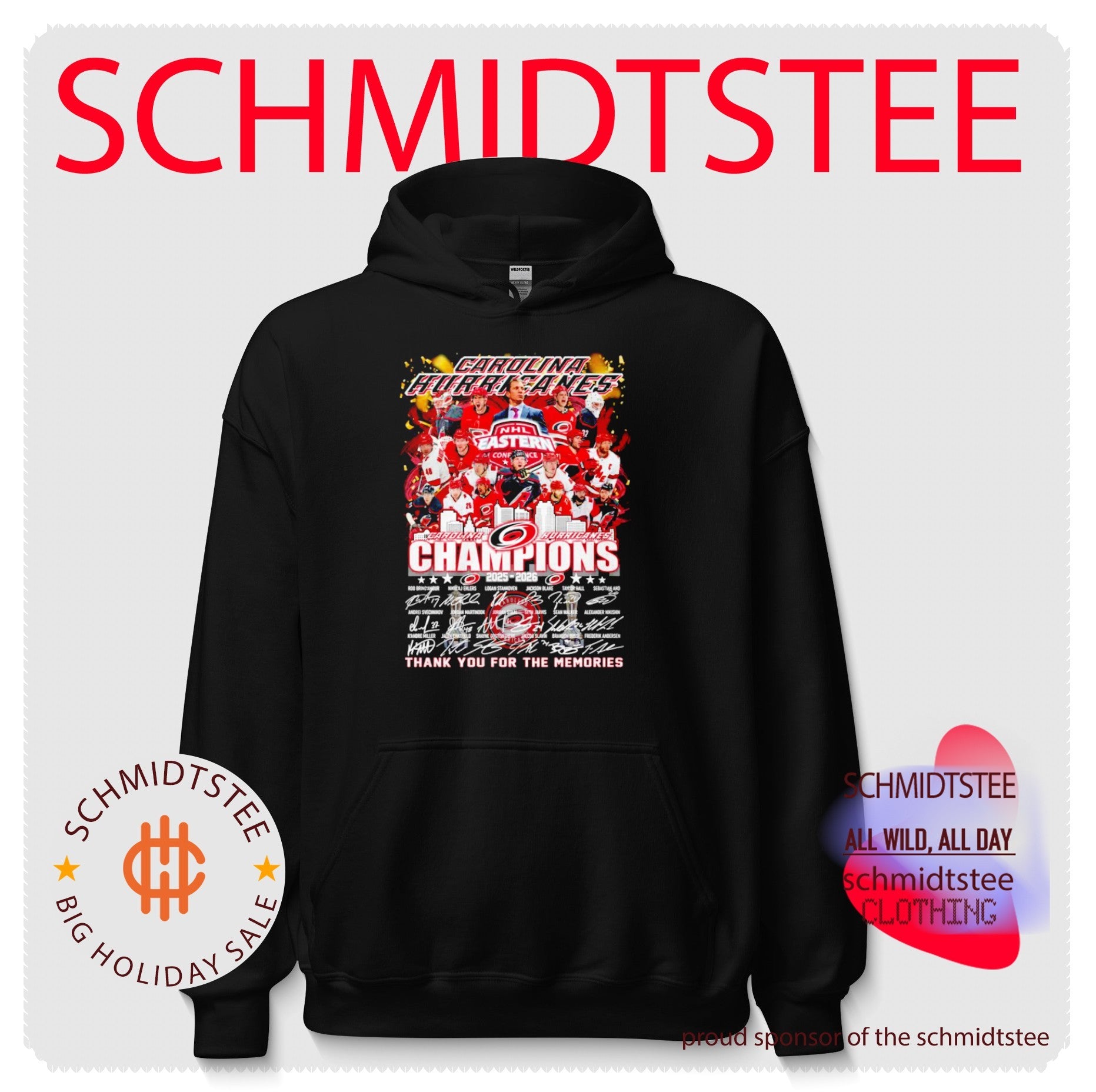Carolina Hurricanes Eastern Conference Champions 2026 thank you for the memories shirt