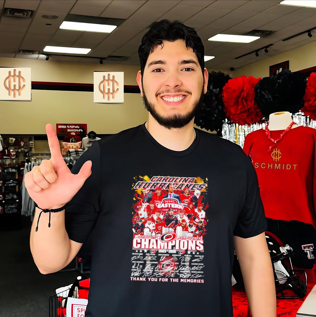 Carolina Hurricanes Eastern Conference Champions 2026 thank you for the memories shirt