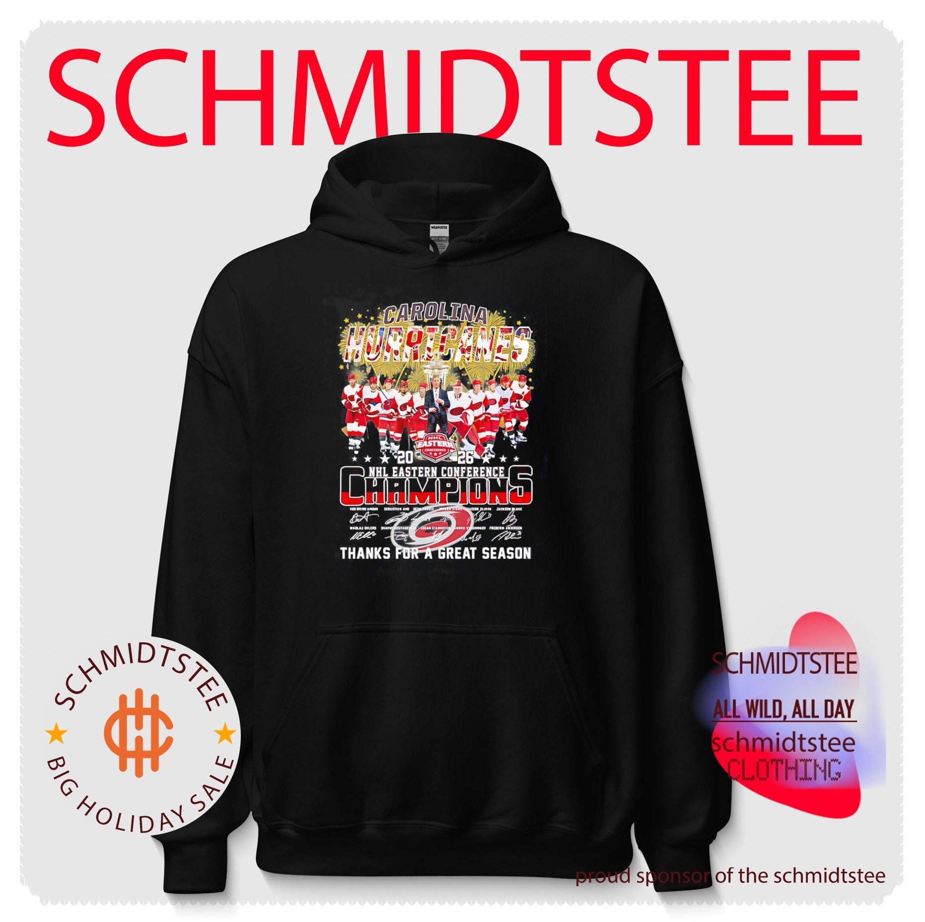 Carolina Hurricanes NHL Eastern Conference Champions thanks for a great season shirt
