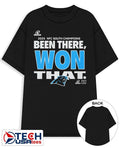 Carolina Panthers been there won that 2025 NFC South Champions shirt