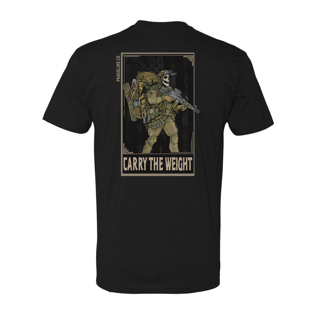 Carry The Weight Tee Hoodie, Sweatshirt | CoreVibeTees.com (Image 5)