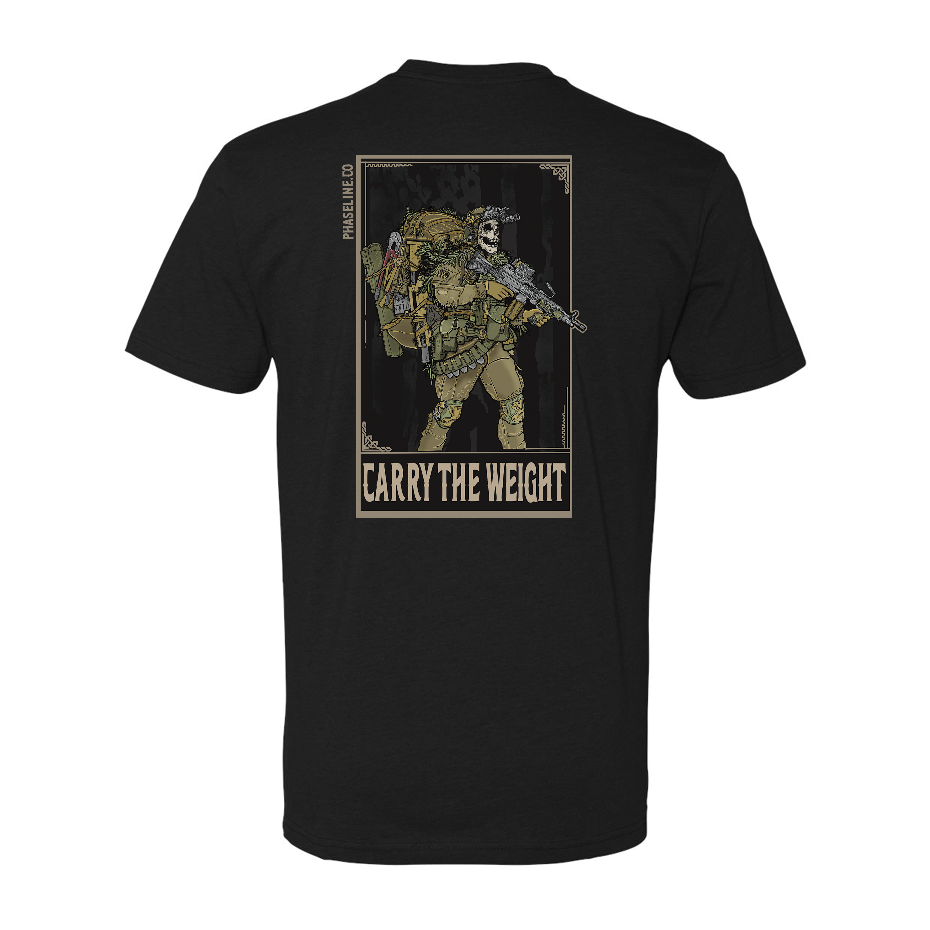 Carry The Weight Tee Hoodie, Sweatshirt | CoreVibeTees.com (Image 5)