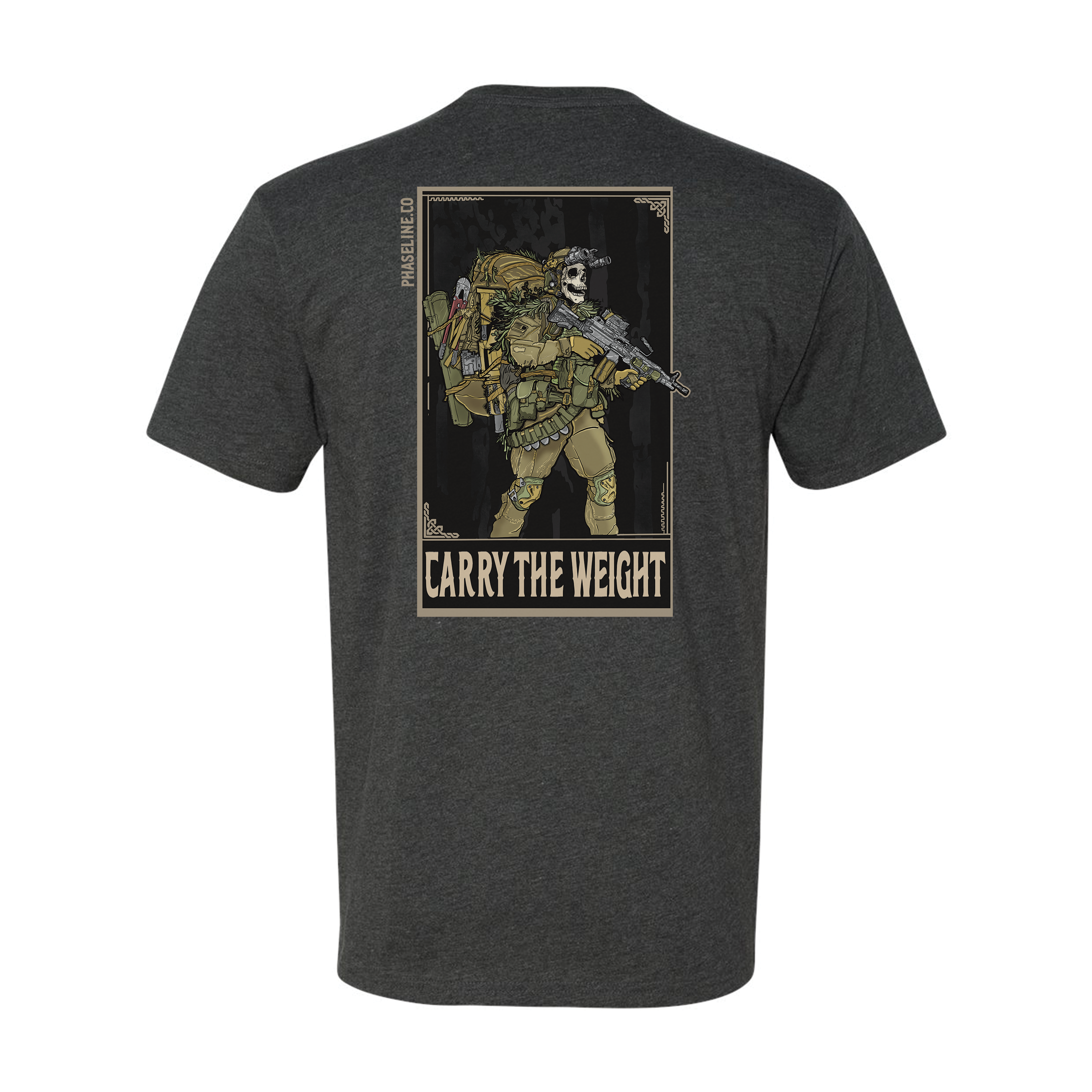 Carry The Weight Tee Hoodie, Sweatshirt | CoreVibeTees.com (Image 3)