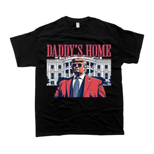 Casual Shirt Daddys Trumm Home T-Shirt - Unisex Style Tee - 100% Cotton - Menswear, T-shirt