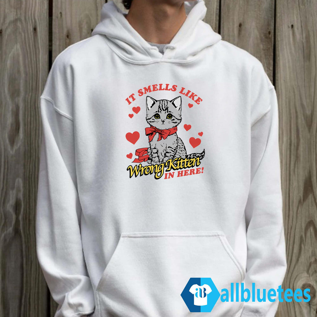 Cat It Smells Like Wrong Kitten In Here Shirt