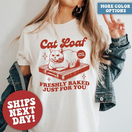 Cat Lover Gift, Funny Cat Shirt, Cat Mom Shirt, Cat Tshirt, Y2K Shirt