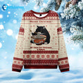 Cat Meowy All I Want For Christmas Is Ramen Ugly Sweater
