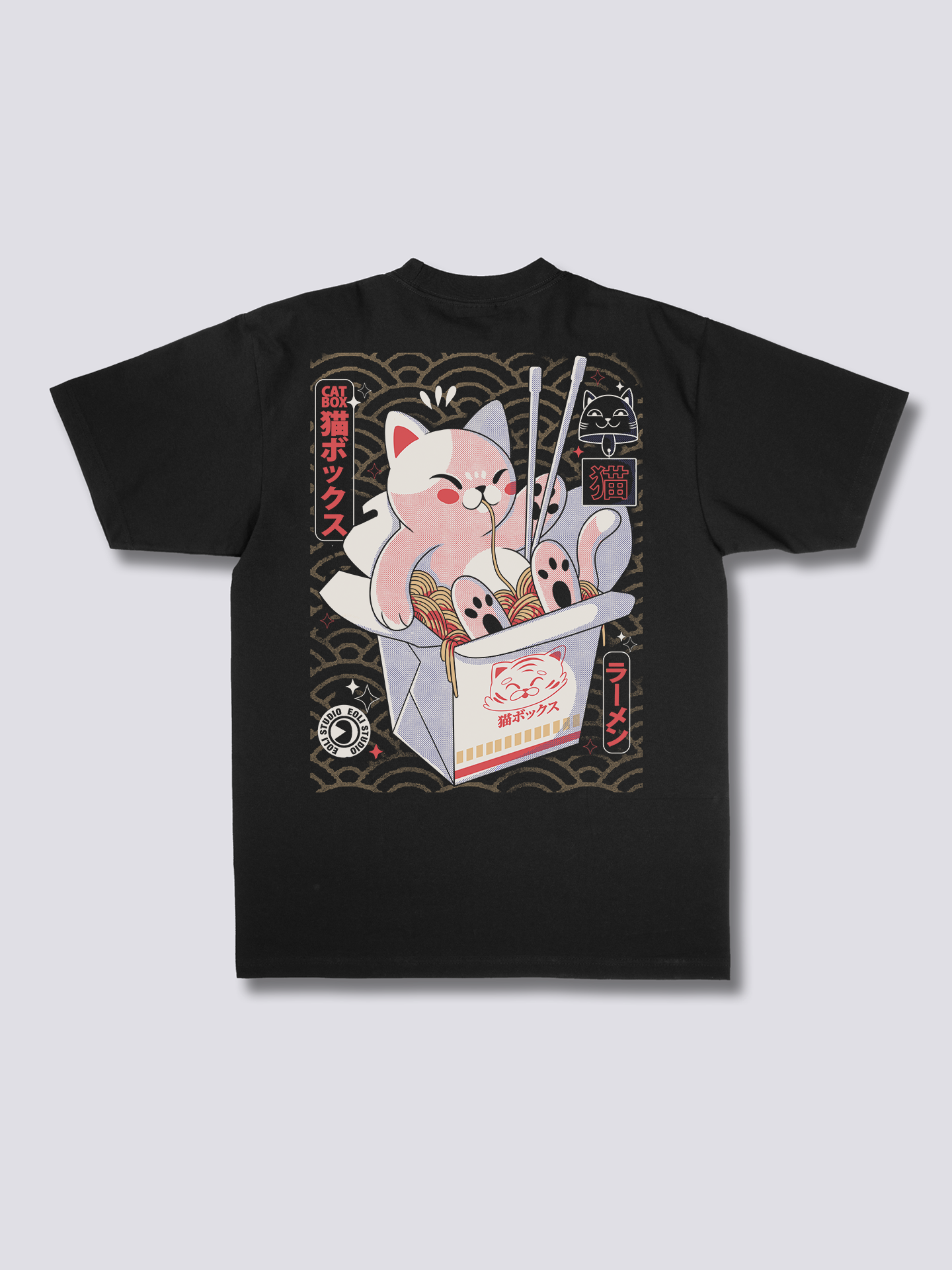 Cat Box T-Shirt Hoodie, Sweatshirt | CoreVibeTees.com (Image 3)