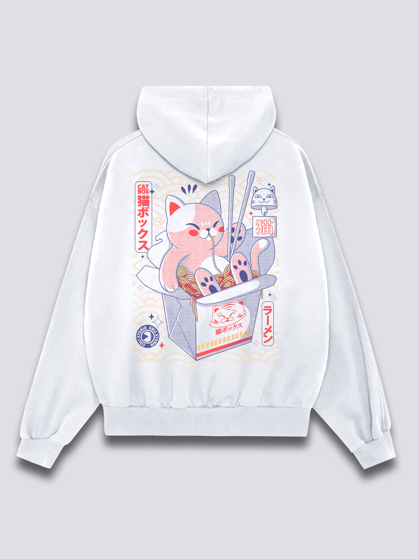Cat Box Hoodie T-Shirts, Sweatshirt | CoreVibeTees.com (Image 1)