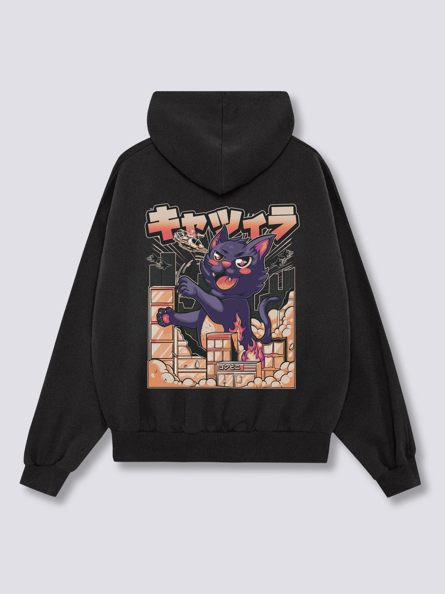 Catzilla Hoodie T-Shirts, Sweatshirt | CoreVibeTees.com (Image 1)