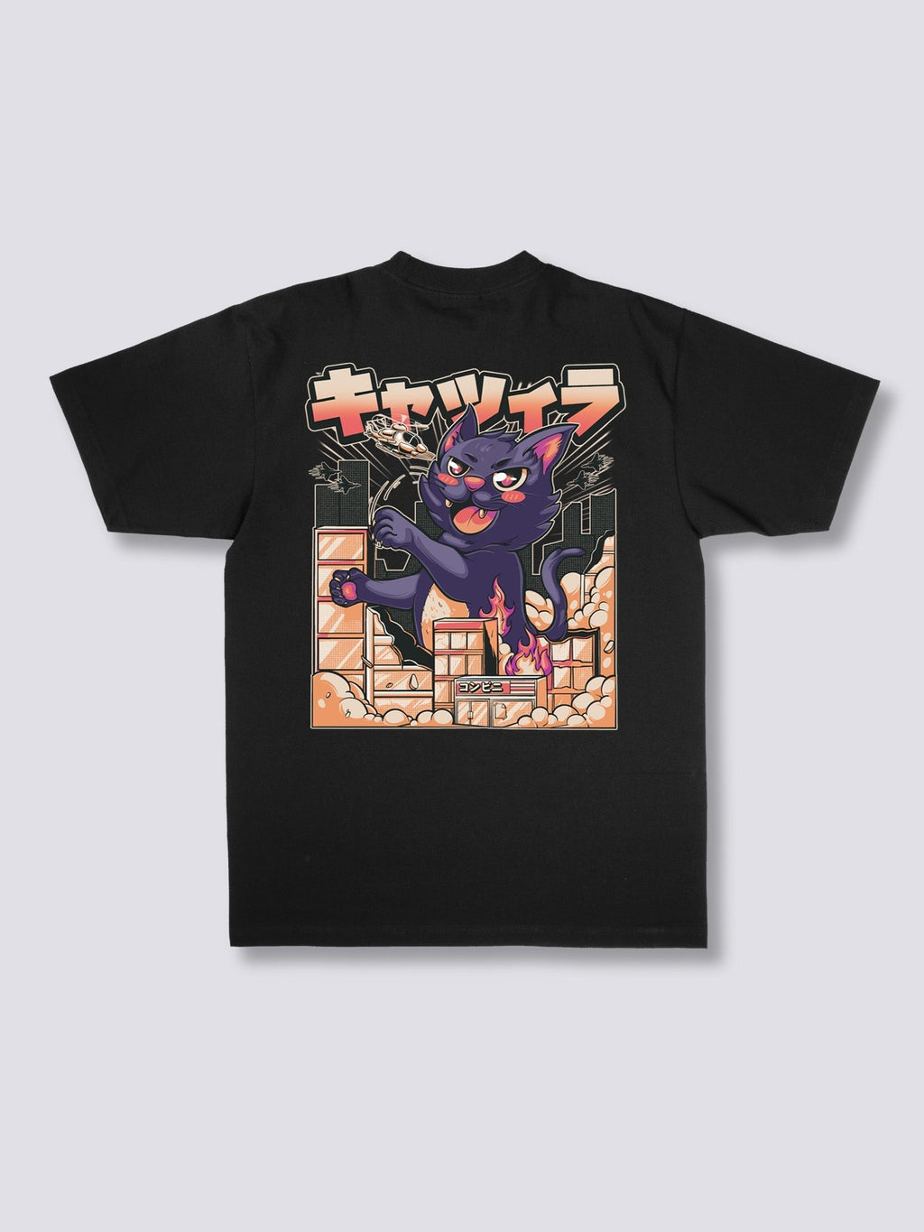 Catzilla T-Shirt Hoodie, Sweatshirt | CoreVibeTees.com (Image 1)