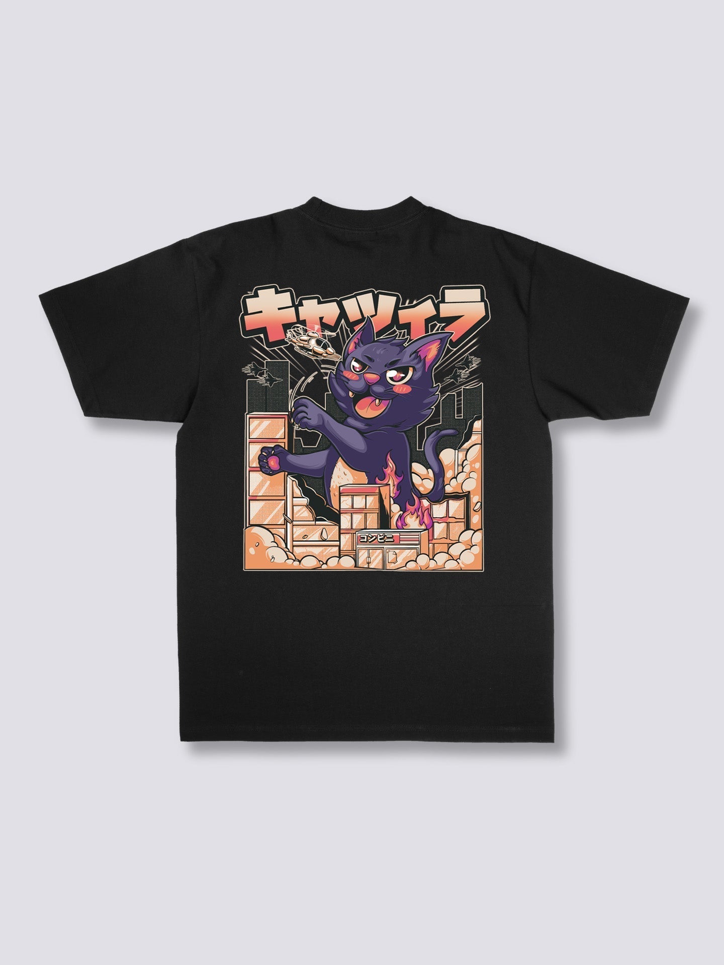 Catzilla T-Shirt Hoodie, Sweatshirt | CoreVibeTees.com (Image 1)