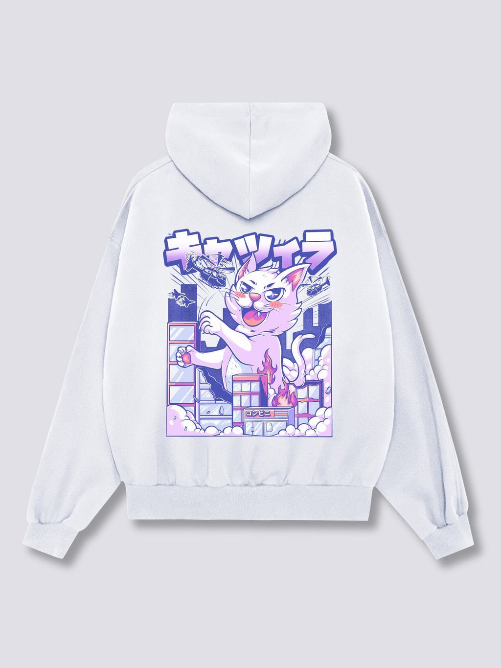 Catzilla Hoodie T-Shirts, Sweatshirt | CoreVibeTees.com (Image 3)