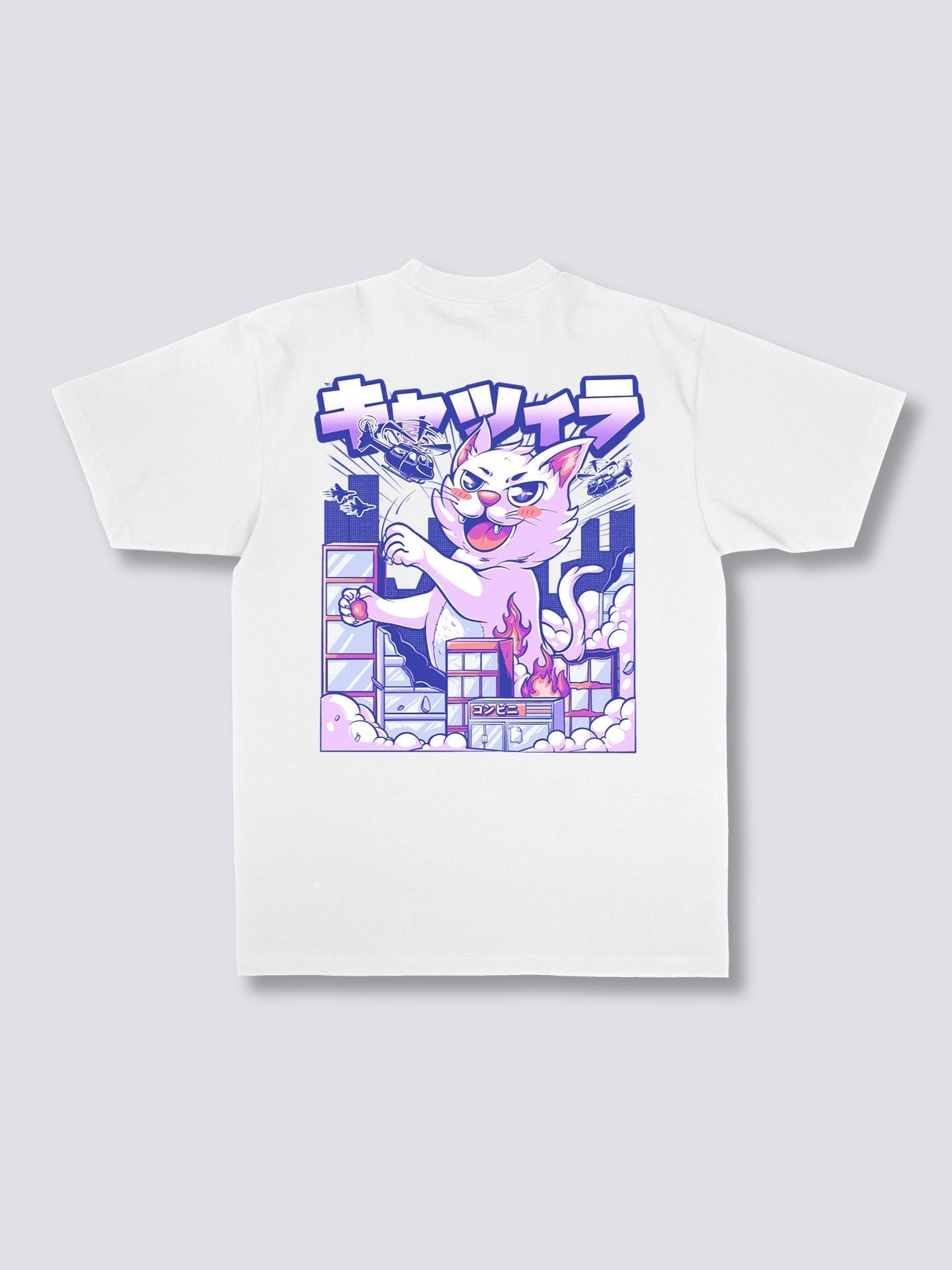 Catzilla T-Shirt Hoodie, Sweatshirt | CoreVibeTees.com (Image 3)