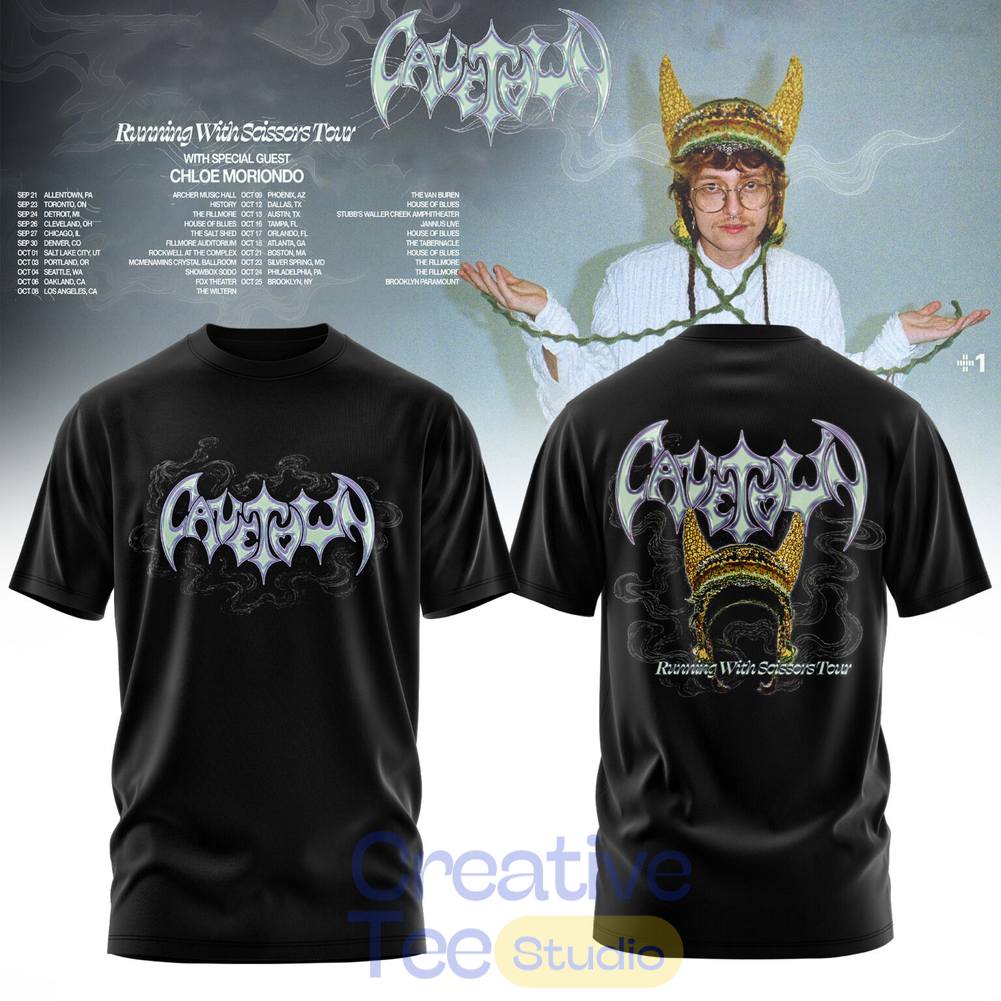 Cavetown Running With Scissors Tour 2026 Special Tee Hoodie