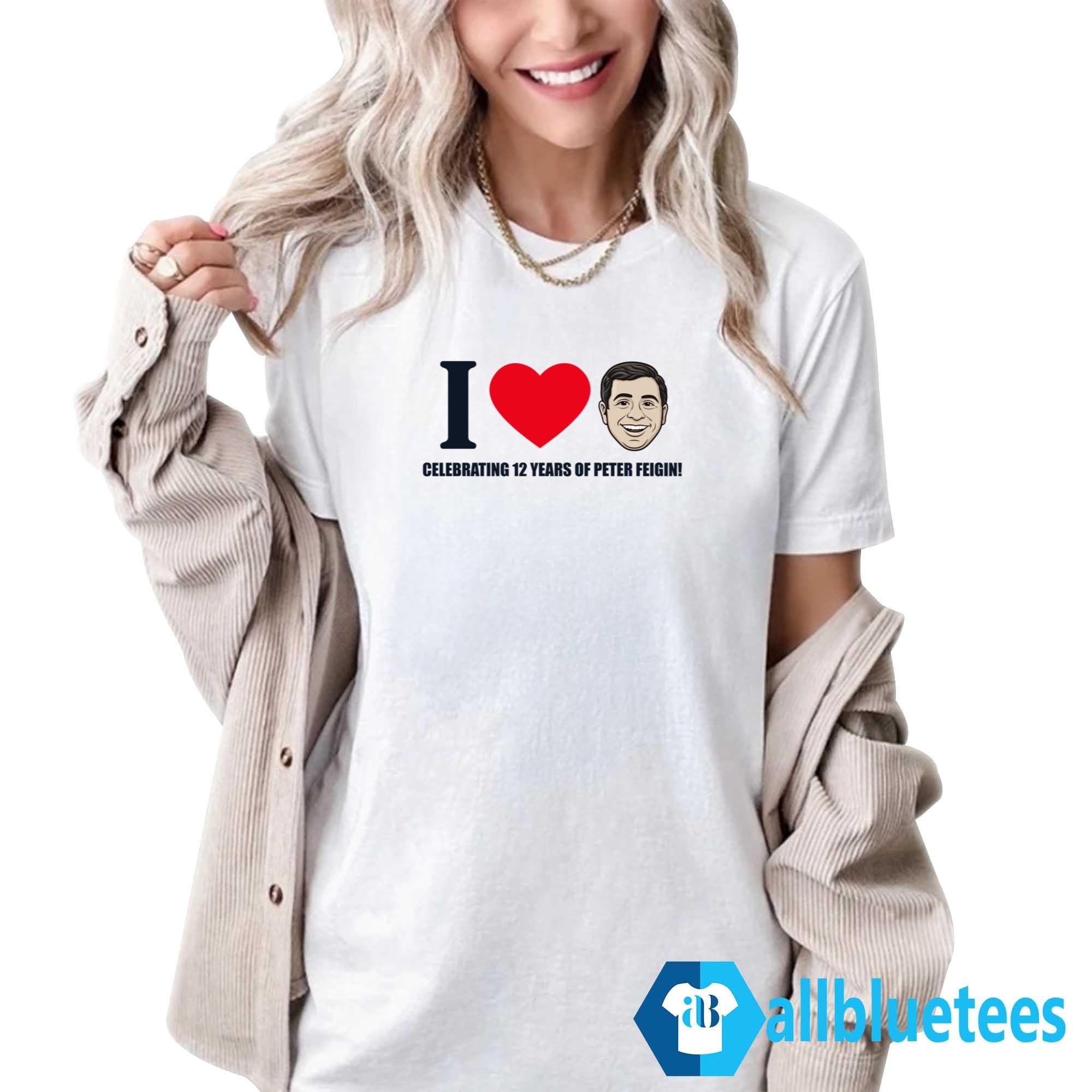 Celebrating 12 Years Of Peter Feigin Shirt