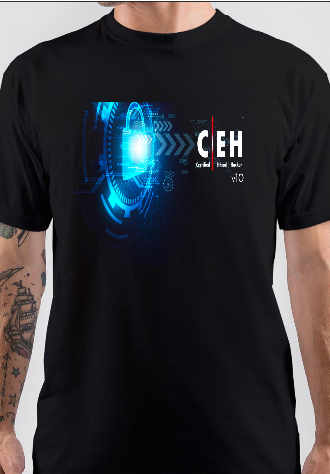 Certified Ethical Hacker Logo T-Shirt Style005 Hoodie, Sweatshirt | CoreVibeTees.com