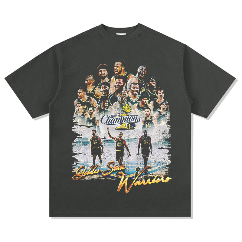 Golden State Warriors TEE NBA Style001 Hoodie, Sweatshirt | CoreVibeTees.com (Image 2)