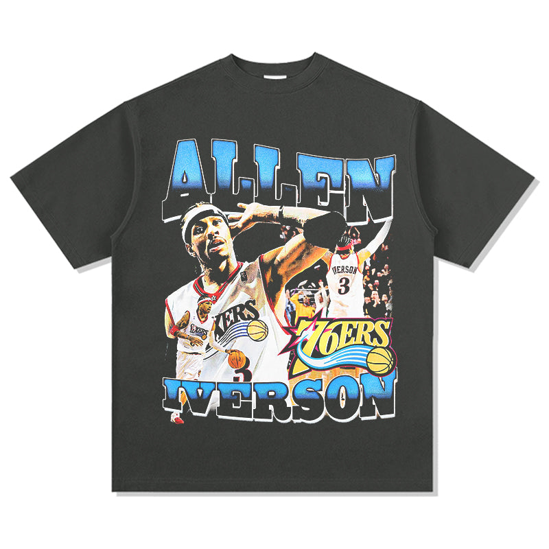 Allen Iverson TEE NBA Hoodie, Sweatshirt | CoreVibeTees.com (Image 2)