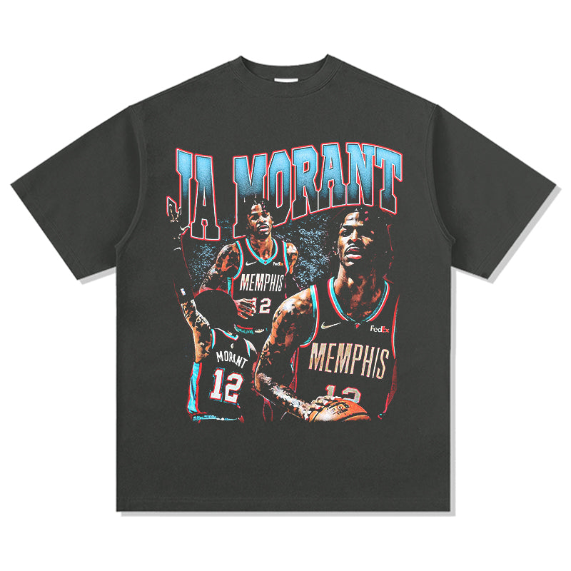 Ja Morant TEE NBA Style001 Hoodie, Sweatshirt | CoreVibeTees.com (Image 2)