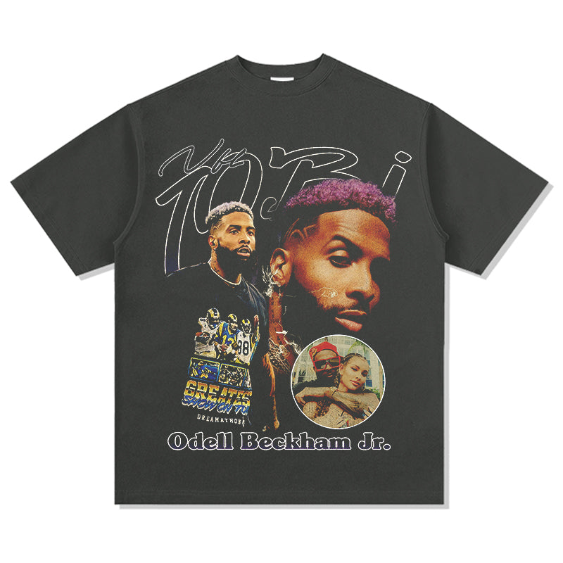 Odell Beckham Jr TEE NBA Style004 Hoodie, Sweatshirt | CoreVibeTees.com (Image 2)