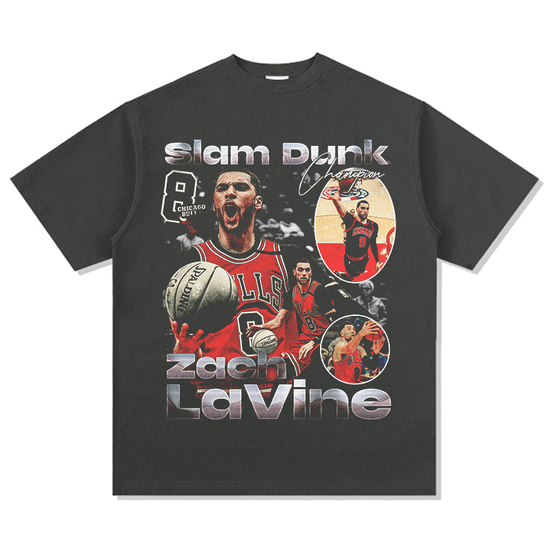 Zach Lavine TEE NBA Hoodie, Sweatshirt | CoreVibeTees.com (Image 2)