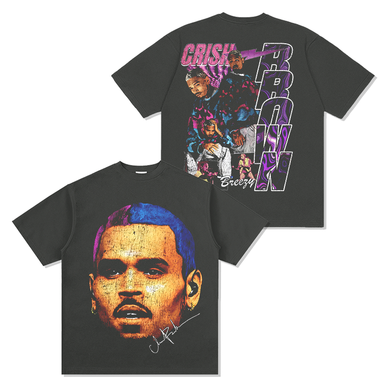 Chris Brown Signature TEE Hoodie, Sweatshirt | CoreVibeTees.com (Image 2)