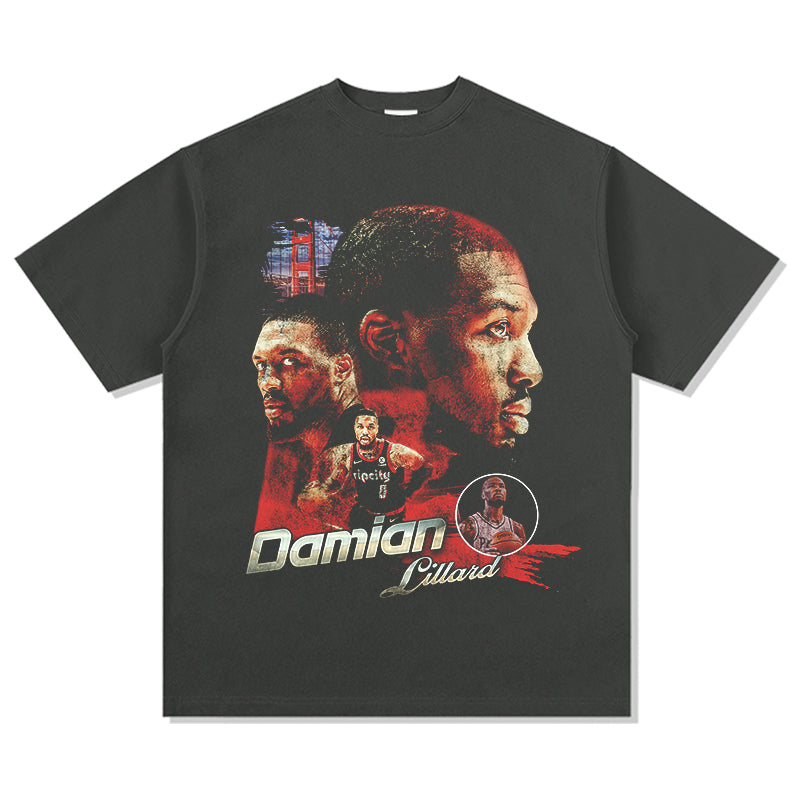 Damian Cillard TEE NBA Hoodie, Sweatshirt | CoreVibeTees.com (Image 2)