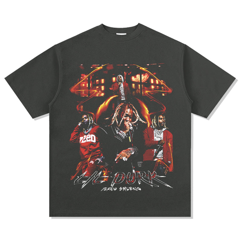 Smurk Carter By Lil Durk TEE Hoodie, Sweatshirt | CoreVibeTees.com (Image 2)