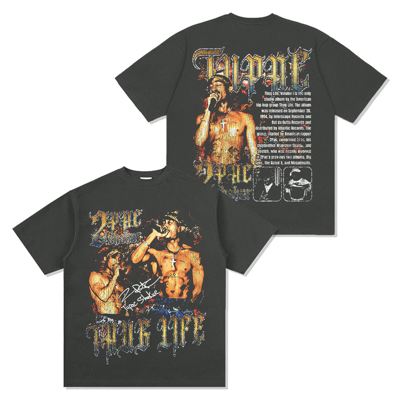 Tupac Shakur Thug Life TEE Hoodie, Sweatshirt | CoreVibeTees.com (Image 2)