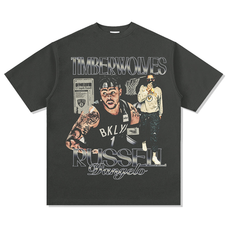 Dangelo Russell TEE NBA Hoodie, Sweatshirt | CoreVibeTees.com (Image 2)