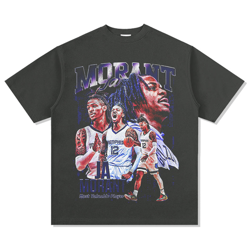 Ja Morant TEE NBA Style006 Hoodie, Sweatshirt | CoreVibeTees.com (Image 2)
