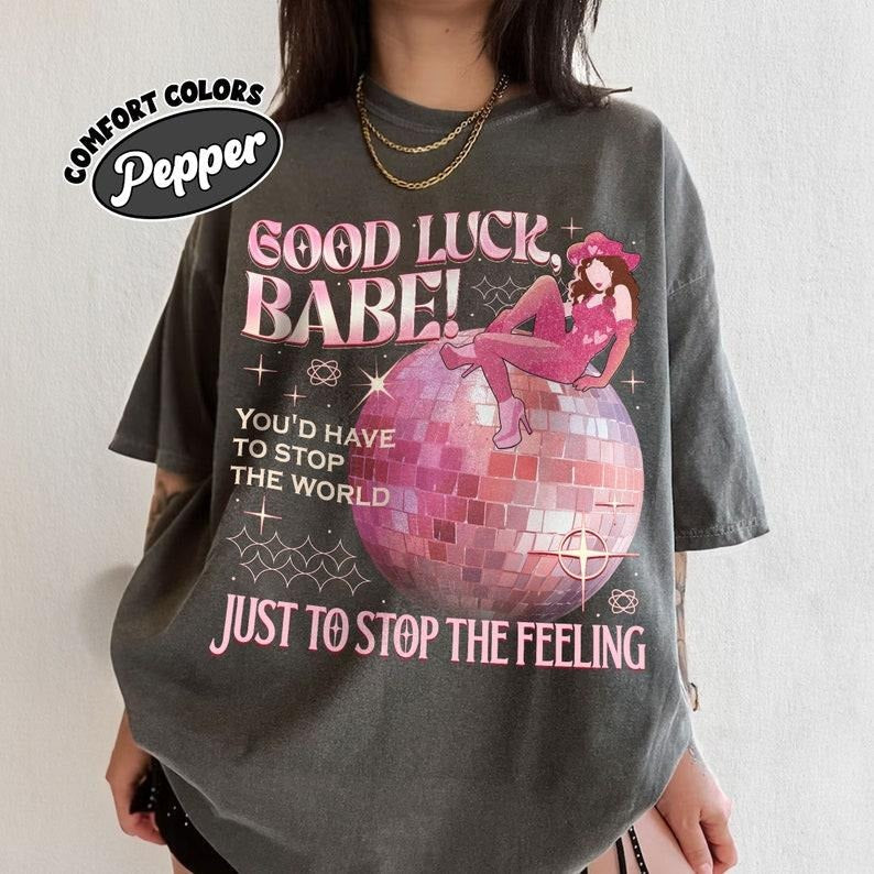 Chappell Good Luck Babe Shirt, Midwest Princess 2024 Shirt, Sapphic Lesbian Tee Hoodie, Sweatshirt | CoreVibeTees.com