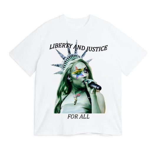 Chappell Roan Lady Liberty T Shirt, Music 2024 Trend Shirt