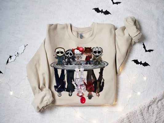 Characters Friends SweatShirt, Halloween Movie T-shirt, Friends Halloween Tee, Movie Characters Sweatshirt, Halloween Shirt
