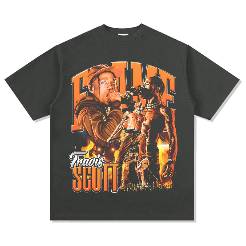 Travis Scott TEE Style005 Hoodie, Sweatshirt | CoreVibeTees.com (Image 2)