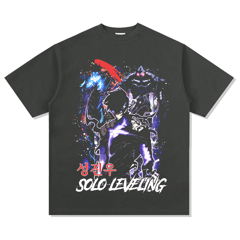Seong Jin-U - Solo Leveling "Anime" TEE Hoodie, Sweatshirt | CoreVibeTees.com (Image 3)