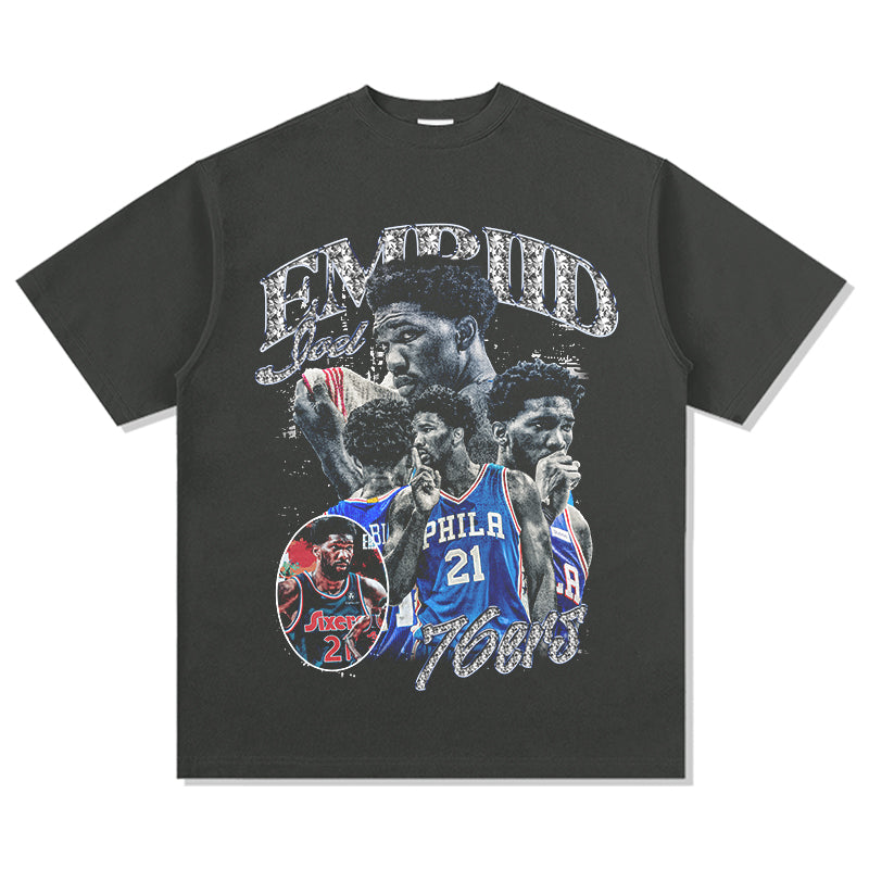 Joel Embiid TEE NBA Hoodie, Sweatshirt | CoreVibeTees.com (Image 2)