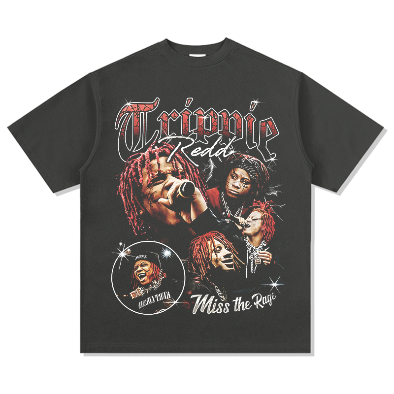 Miss The Rage By Trippie Redd Tee Hoodie, Sweatshirt | CoreVibeTees.com (Image 2)