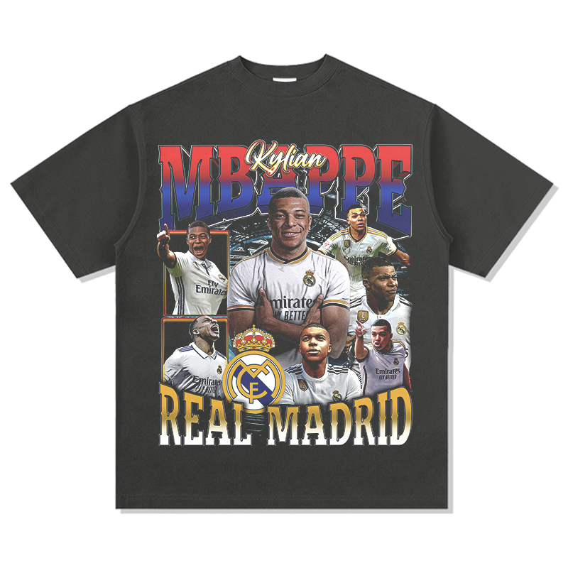 Kylian MbappÃ© "Real Madrid"TEE Hoodie, Sweatshirt | CoreVibeTees.com (Image 2)