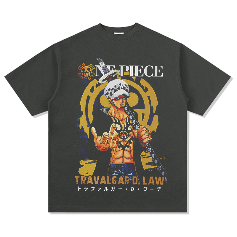 Trafalgar D. Water Law "Anime" TEE Hoodie, Sweatshirt | CoreVibeTees.com (Image 3)