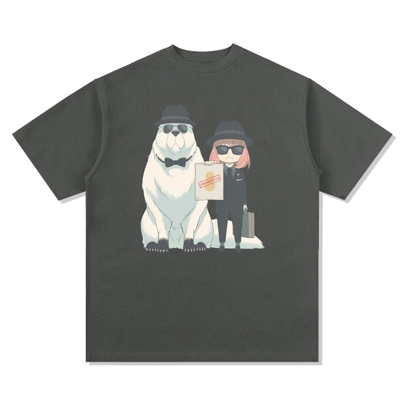Anya Forger and Bond Forger Spy x Family "Anime" TEE Hoodie, Sweatshirt | CoreVibeTees.com (Image 2)