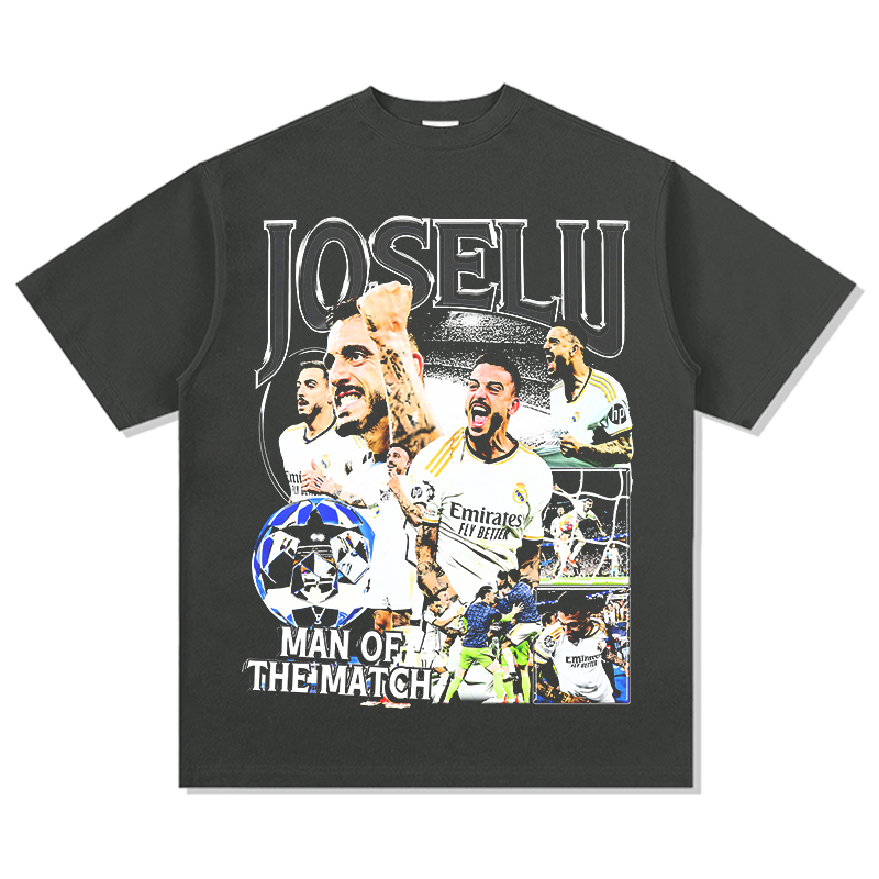 Joselu "Man Of The Match"TEE Hoodie, Sweatshirt | CoreVibeTees.com (Image 2)