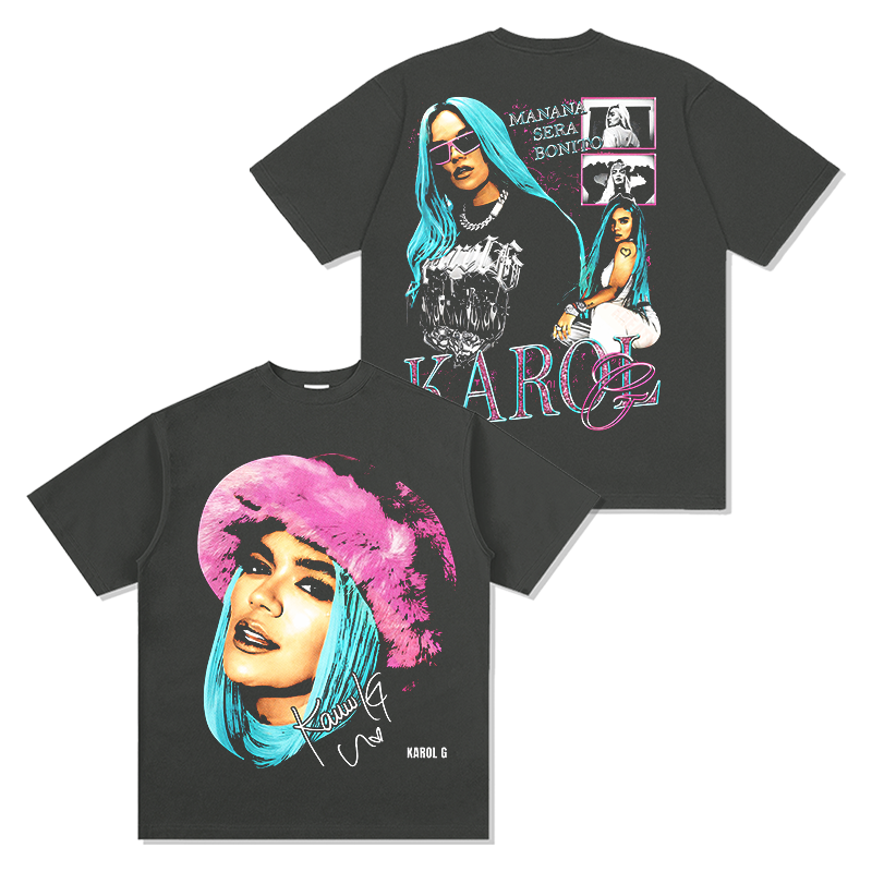 Karol G Signature TEE Hoodie, Sweatshirt | CoreVibeTees.com (Image 2)